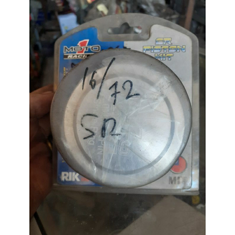 Piston Seher Moto 1 Racing Ukuran 72 Pen 16 Forged