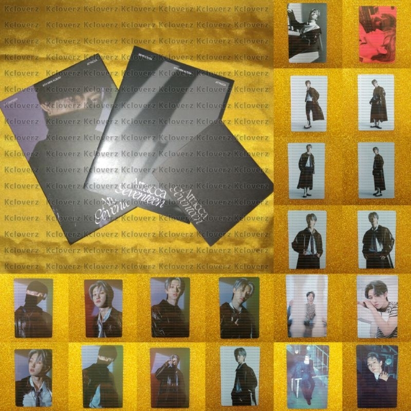 PC SEVENTEEN ATTACCA THE8 MINGHAO ALBUM official (PHOTOCARD, ALBUM ONLY)