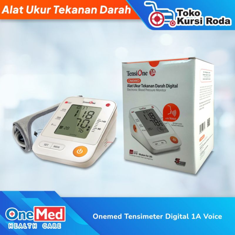 Tensi Digital Onemed / TensiOne 1A Bersuara