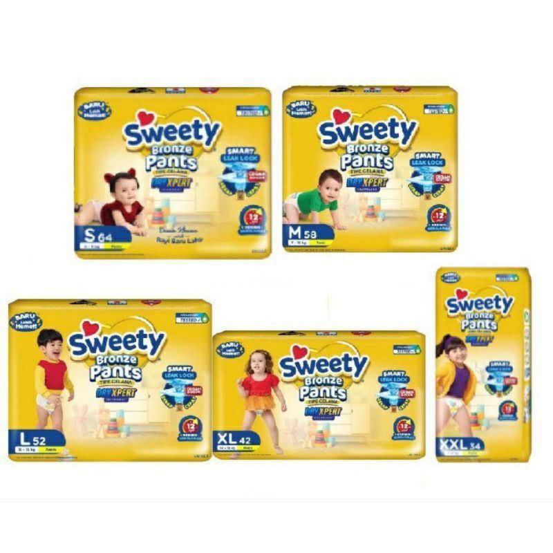 Sweety Bronze Pants Jumbo M50 L44 XL38 XXL34