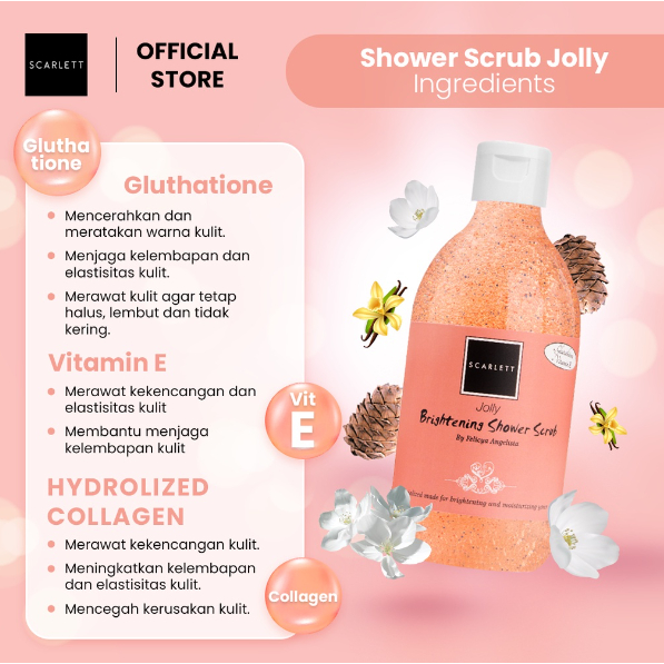 Scarlett Whitening Body Lotion BPOM Original - JOLLY SERIES