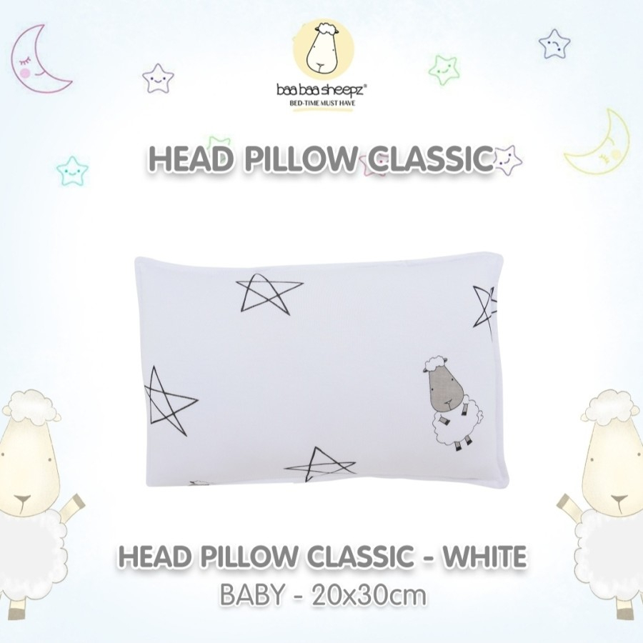 BAABAA SHEEPZ HEAD PILLOW BIG STAR SHEEPZ Baby Kids Adult