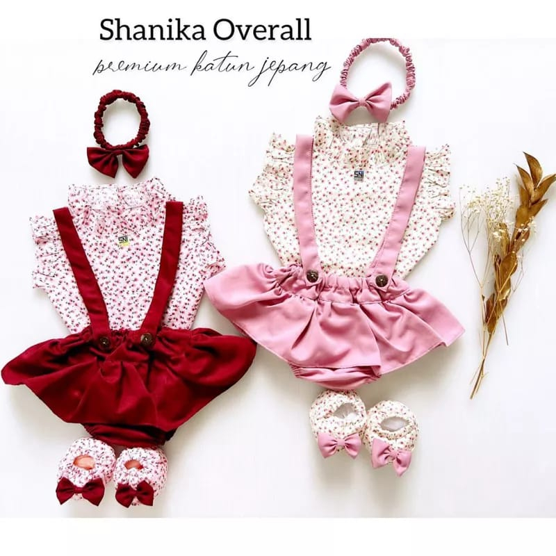 OVERALL SHANIKA SET BANDANA BOOTIES