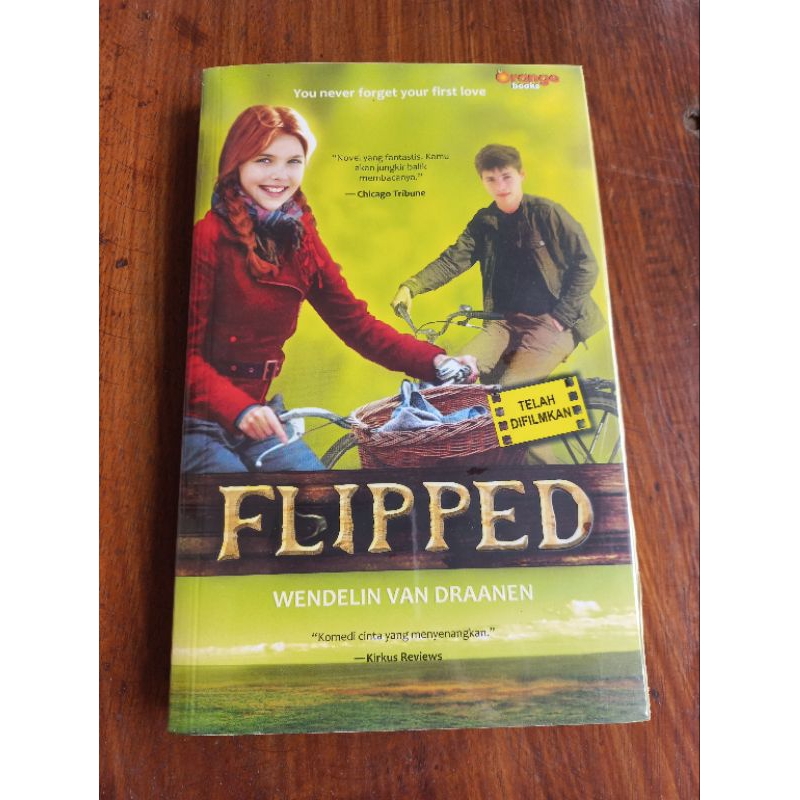 Novel Preloved Flipped Wendelin van Draanen