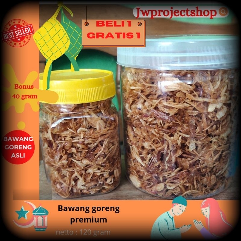 

Bawang goreng Sumenep Asli Tanpa Campuran Tepung