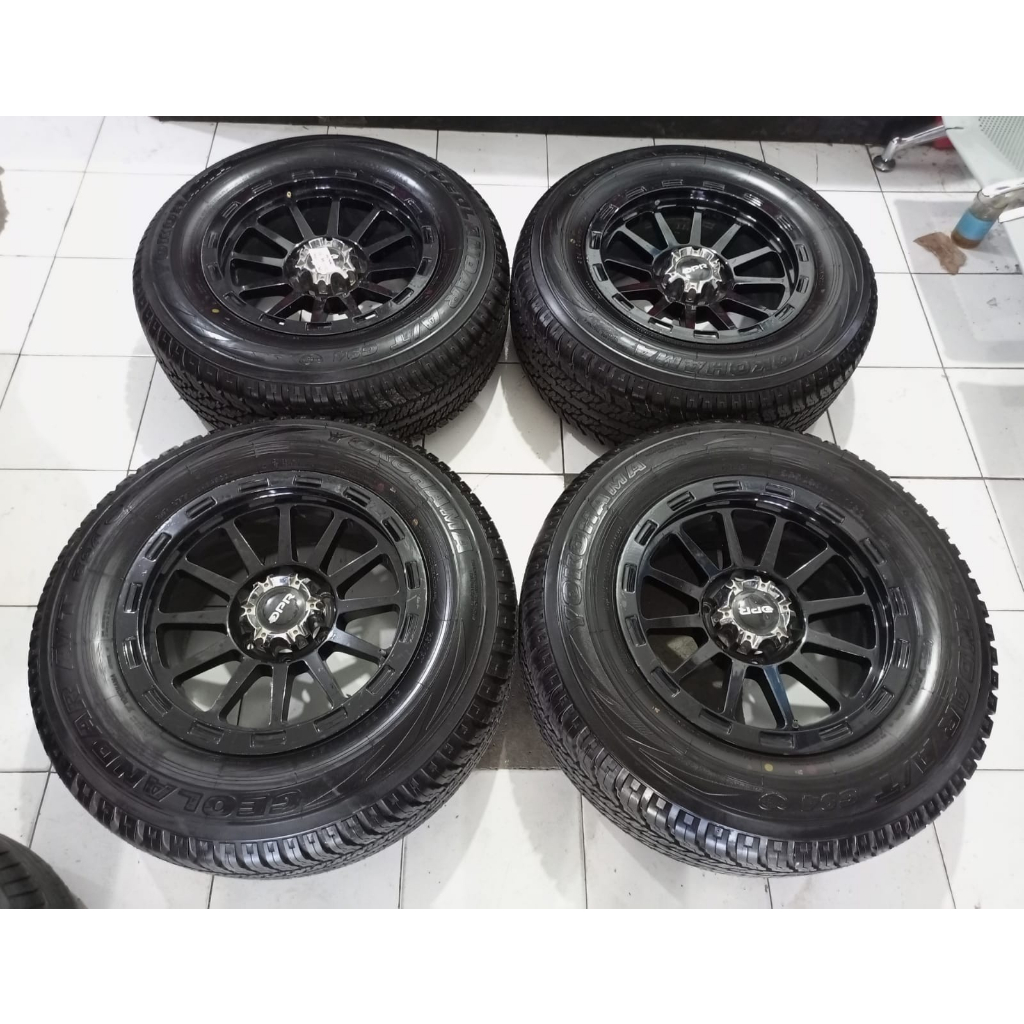 VELG MOBIL SECOND DPR RING 17 LEBAR 9 PCD 6X139,7 + BAN 265 65 R17