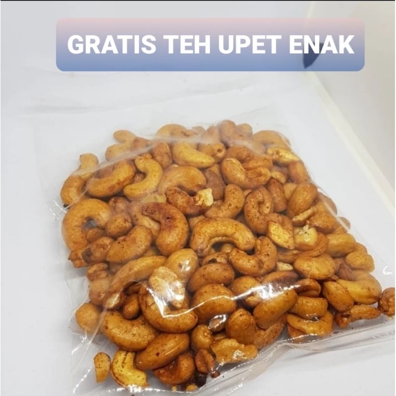

Kacang Mede 250gram Manis Gurih ENAK GRATIS teh Upet khas Cirebon