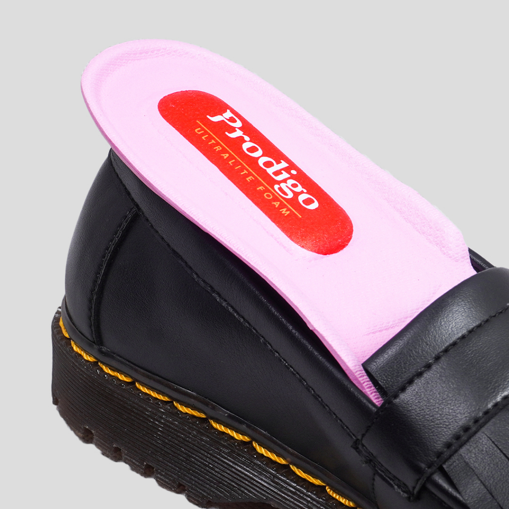 Prodigo* Insole sepatu Sneakers Casual Formal Sport Sekolah Pria Wanita | Alas sepatu Unisex-CEWE PINK 36- 40