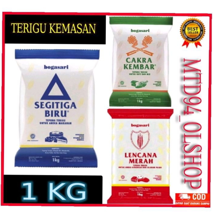 tepung terigu kemasan ekonomis 1kg sangat berkualitas