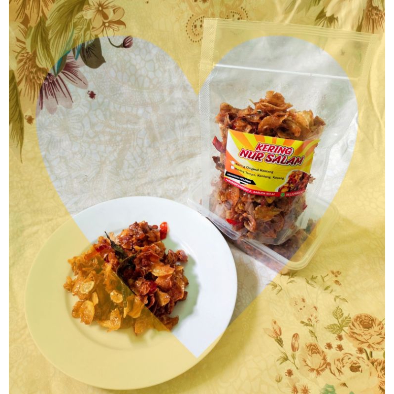 

Kering Nursalam ( Tempe Kentang Kacang )