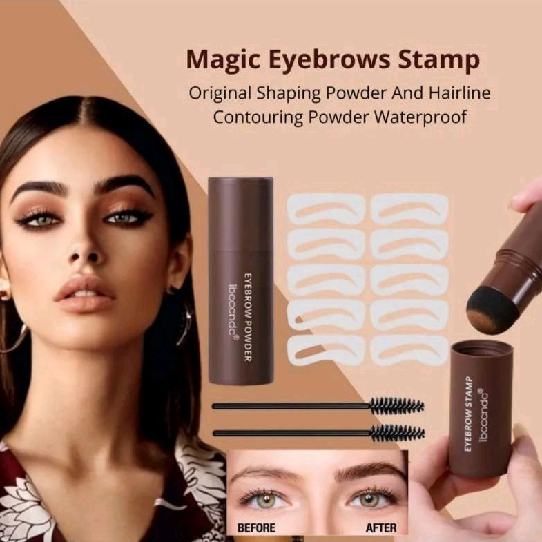 CSP136 – Magic Eyebrows Powder Stamp ibcccndc Cetakan Stempel Alis Instan