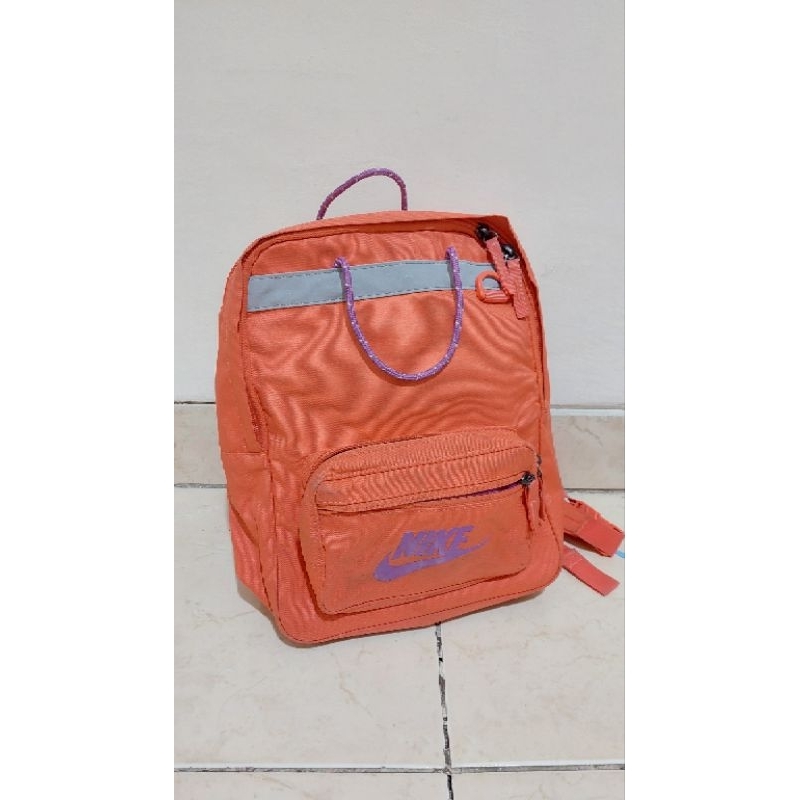 tas nike tanjun kids bag pink peach lavender