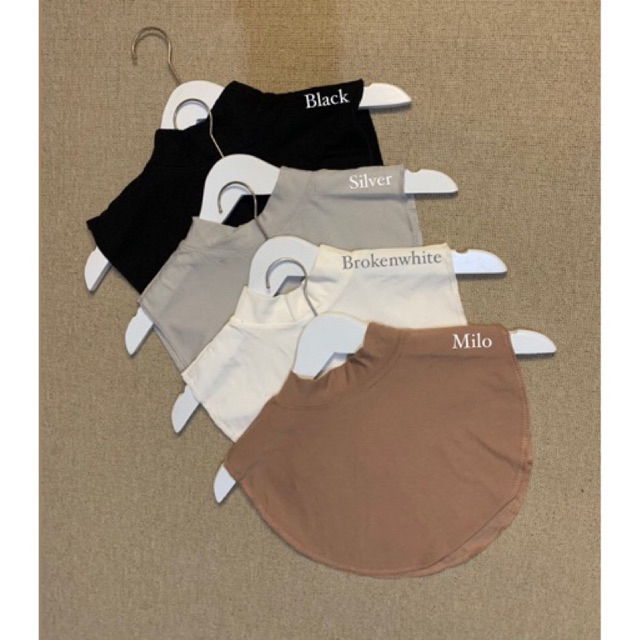 [WOLA] MANSET LEHER | INNER LEHER (Dalaman hijab penutup dada)