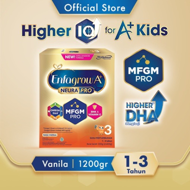Enfagrow A+ 3 Susu Formula 1-3 Tahun
