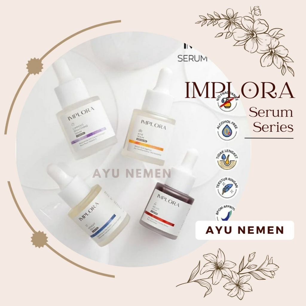 IMPLORA SERUM WAJAH / IMPLORA FACE SERUM / SERUM IMPLORA