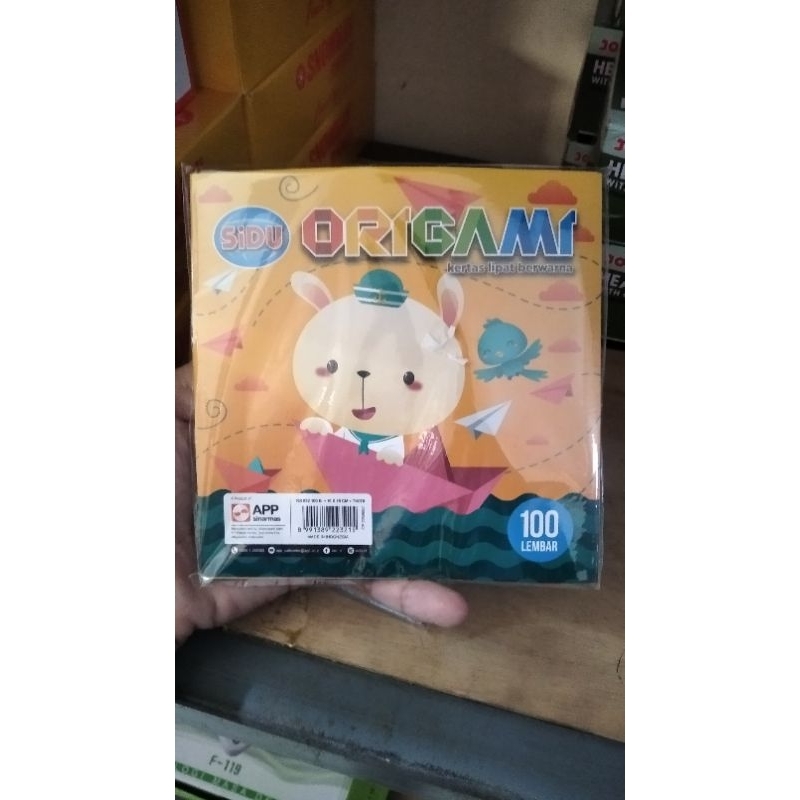 

Kertas origami warna warni isi 100 lembar campur warna