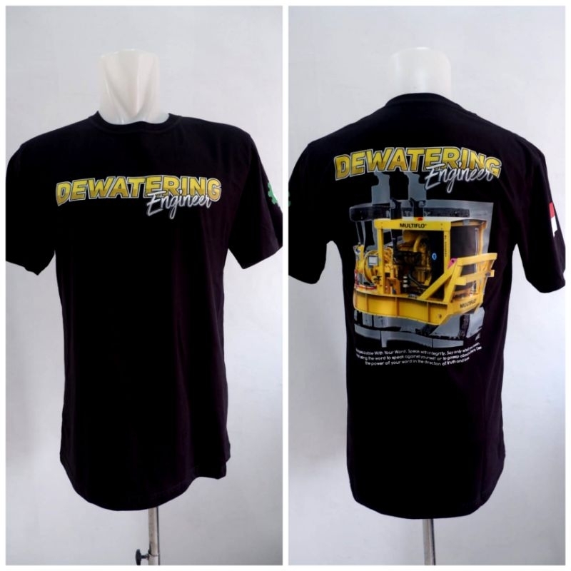 Kaos desain Pompa (DEWATERING) Anak Tambang