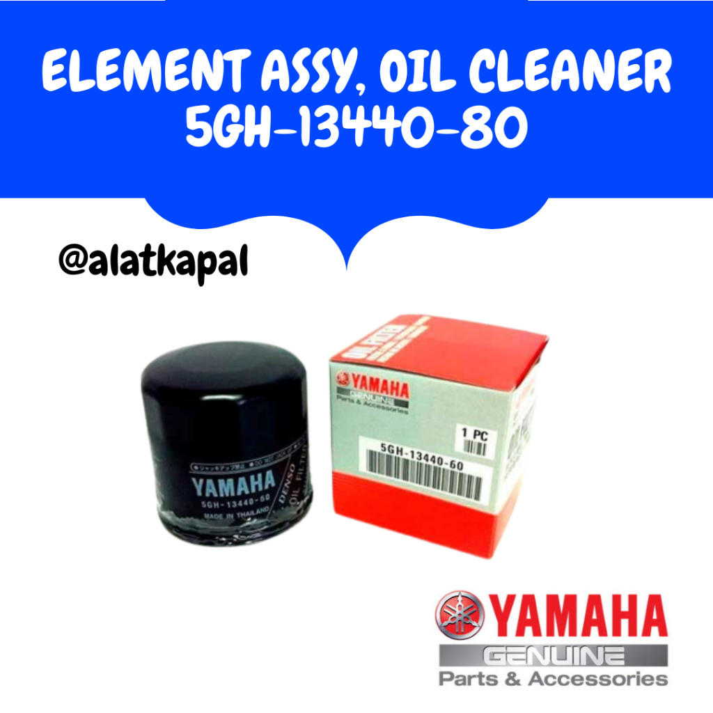 ELEMENT ASSY, OIL CLEANER 5GH-13440-90 UNTUK MESIN TEMPEL YAMAHA 50PK 4TAK