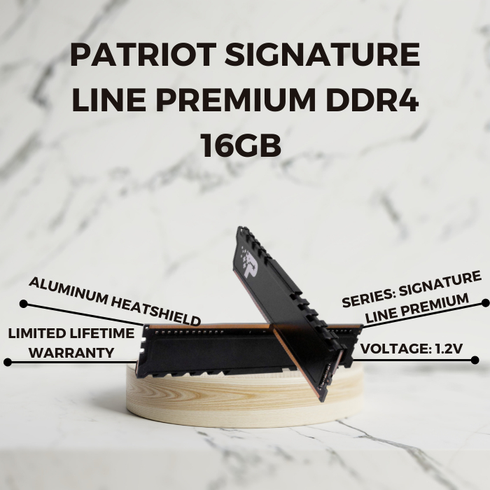 Patriot Signature Line Premium DDR4 16GB 2x8GB 3200MHz PSP416G3200KH1