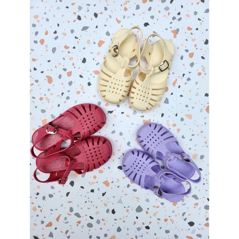 Meisha doff kids size 31-35/sandal anak perempuan import/sandal jelly anak/jelly shoes kids couple moms and kids/jelly shoes ala melisa