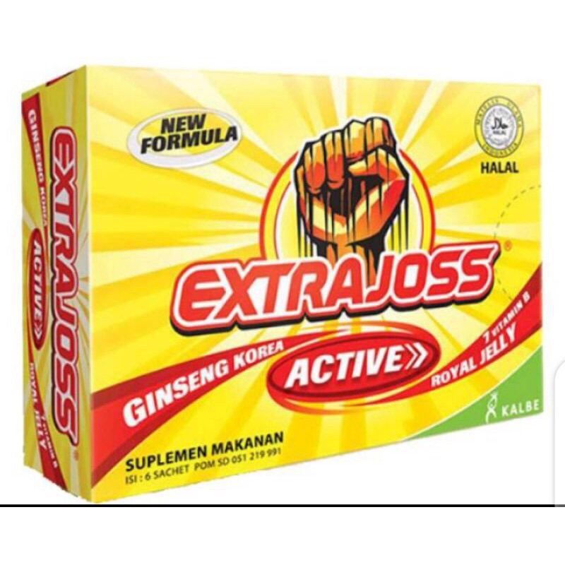 

[Extra Joss Active 1 Box Isi 12