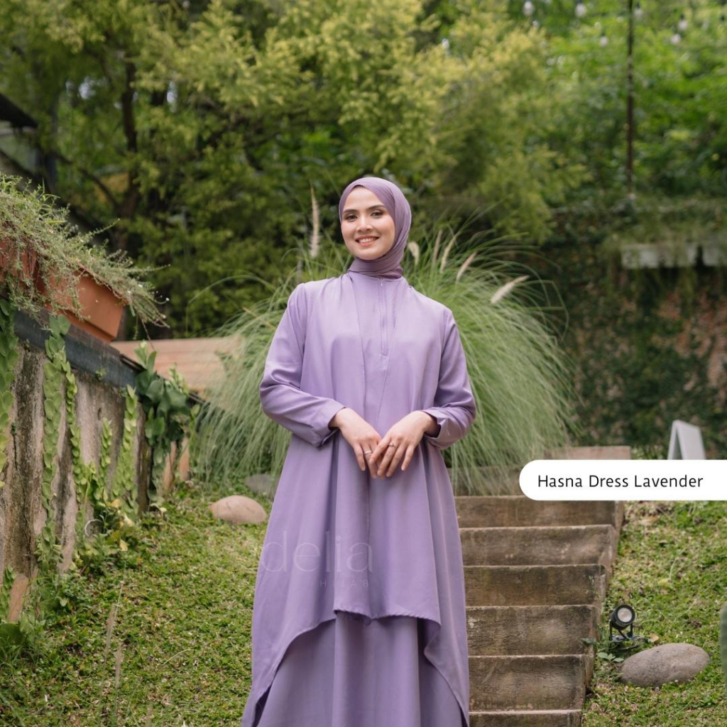 HASNA DRESS (FREE ELIAH HIJAB) - ODELIA HIJAB