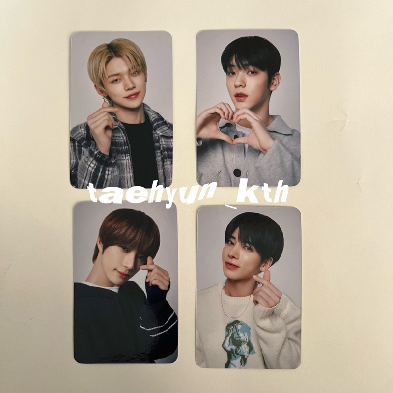 TXT YEONJUN SOOBIN BEOMGYU TAEHYUN SHOPEE FANSIGN KPOPMERCH EVENT POB PHOTOCARD MINISODE 2 : THURSDA