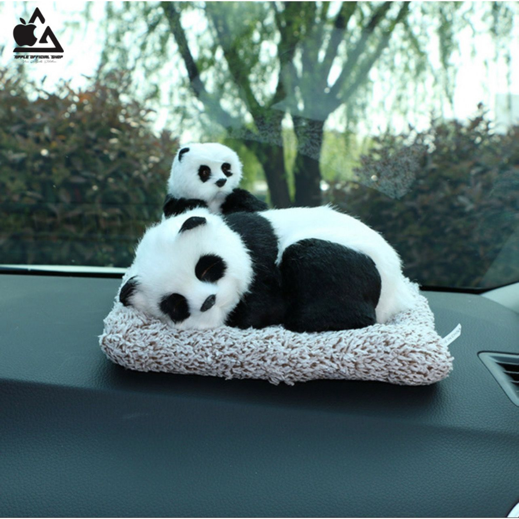 Dashboard Pajangan Boneka Lucu Arang Bambu Penghilang Bau Kabin Mobil Kamar Ruangan Hiasan Cat Dog Kucing Anjing Aksesoris Interior Mobil Ruangan Panda Ion Negatif Steril Udara Souvenir Hadiah Gift