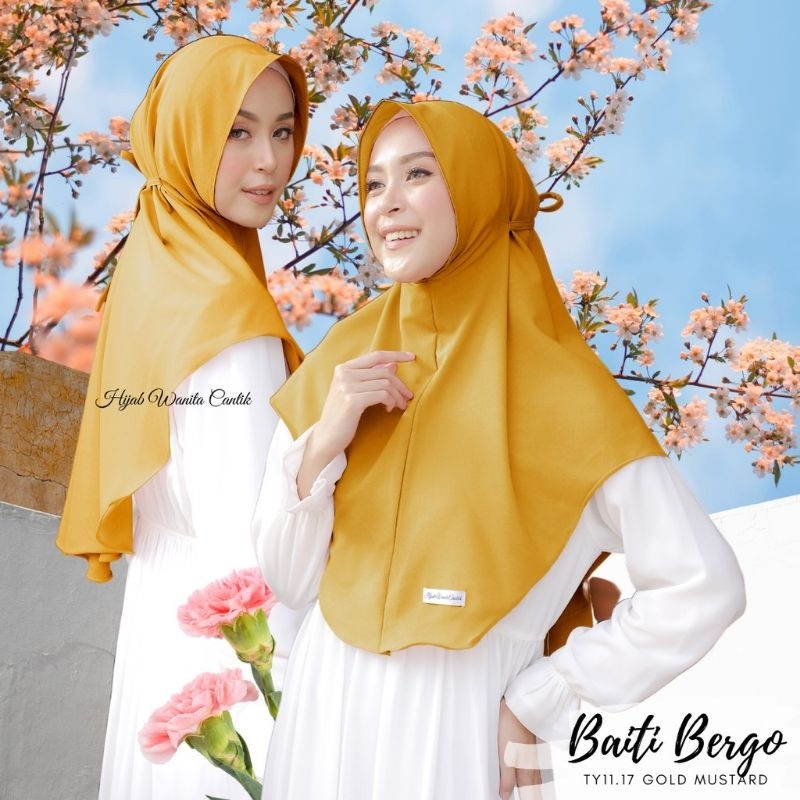 Baiti Bergo Hijab wanita cantik