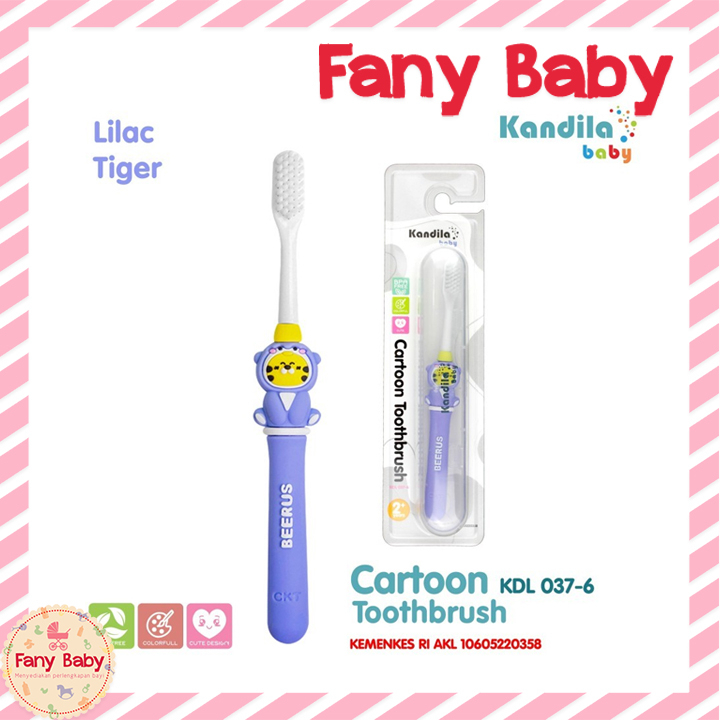 KANDILA BABY CARTOON TOOTHBRUSH / KDL 037-6