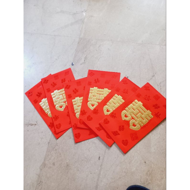 Angpau Sangjit Jumbo / Angpao Suang Xi Wedding Jumbo / Amplop Wedding / Angpau Nikahan Jumbo