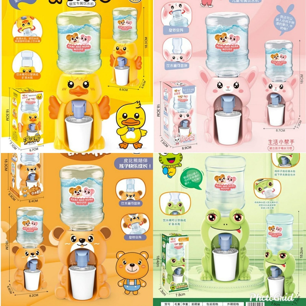 [tma]NUZ Mainan Anak Dispenser Mini / Mini Water Dispenser / Mainan Mesin Air Minum