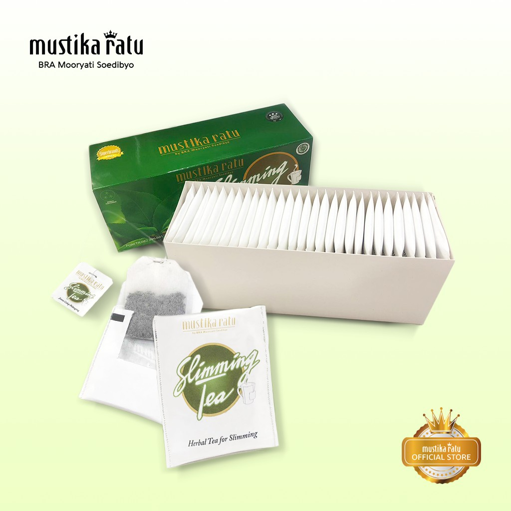 Mustika Ratu Slimming Tea Isi 30 Bag Teh Diet dan Detox