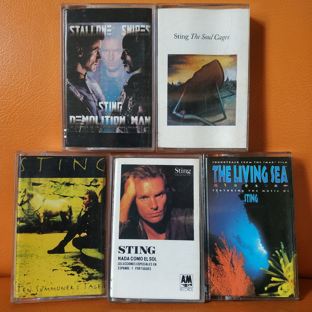 Paket Kaset Lagu STING