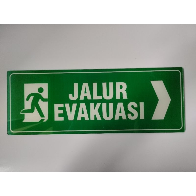 

Akrilik Jalur Evakuasi Kanan