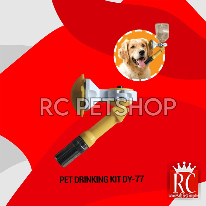 Pet Drinking Kit DY-2W Kepala Botol Minum Hewan Gantung