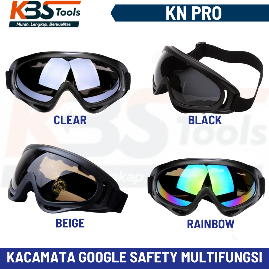Kacamata Google helm Bogo Retro Cross - Goggle Safety Windproof