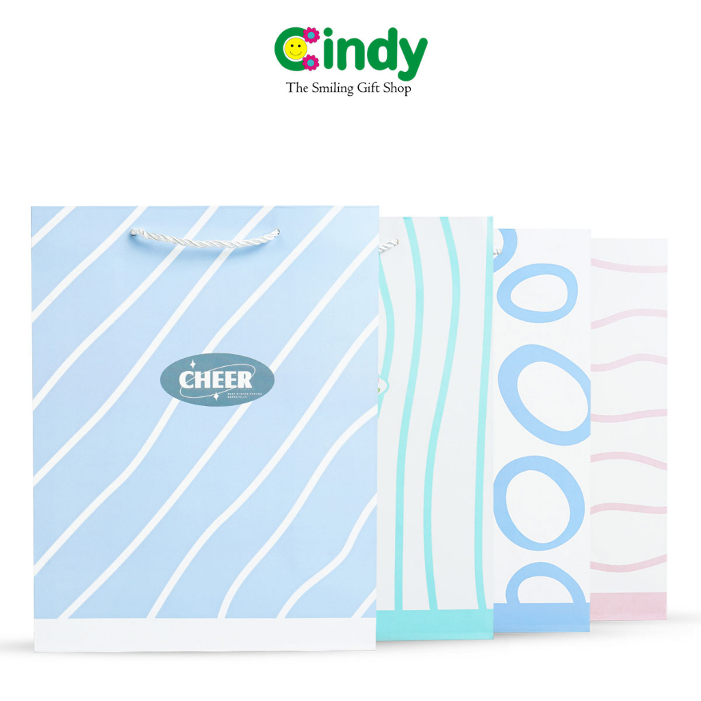 

CINDY Premium Goodie Paper Bag Hampers L 32x27x11 - Bungkus Kemasan Kado - CFR0190