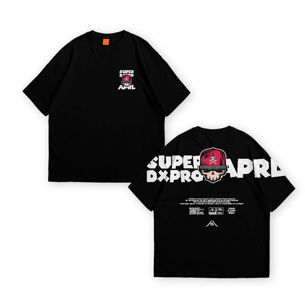 Oversize T-Shirt SUPER DXPRO  Red Head