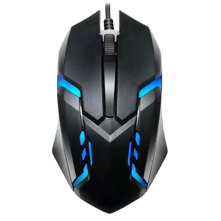 MOUSE GAMING LED / MOUSE USB KABEL LED / MOUSE GAMING KABEL USB LED RGB RAINBOW