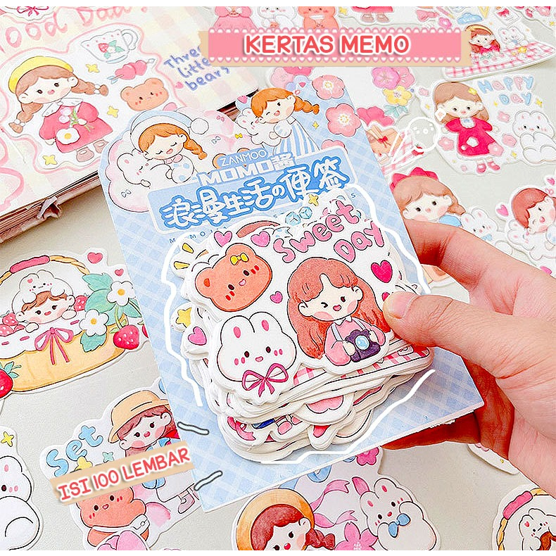 KERTAS KERTASS MEMO LUCU UNTUK DEKORASI BUKU JOURNAL JOURNALING SCRAPBOOK SCRAPING BOOK MOTIF MOMO KERTAS NOTE CATATAN KECIL TEMA KARTUN JEPANG LUCU KAWAII CUTE STICKER STIKER DIARY LUCU AESTHETIC BULLETIN JOURNAL JOURNALING @banyak