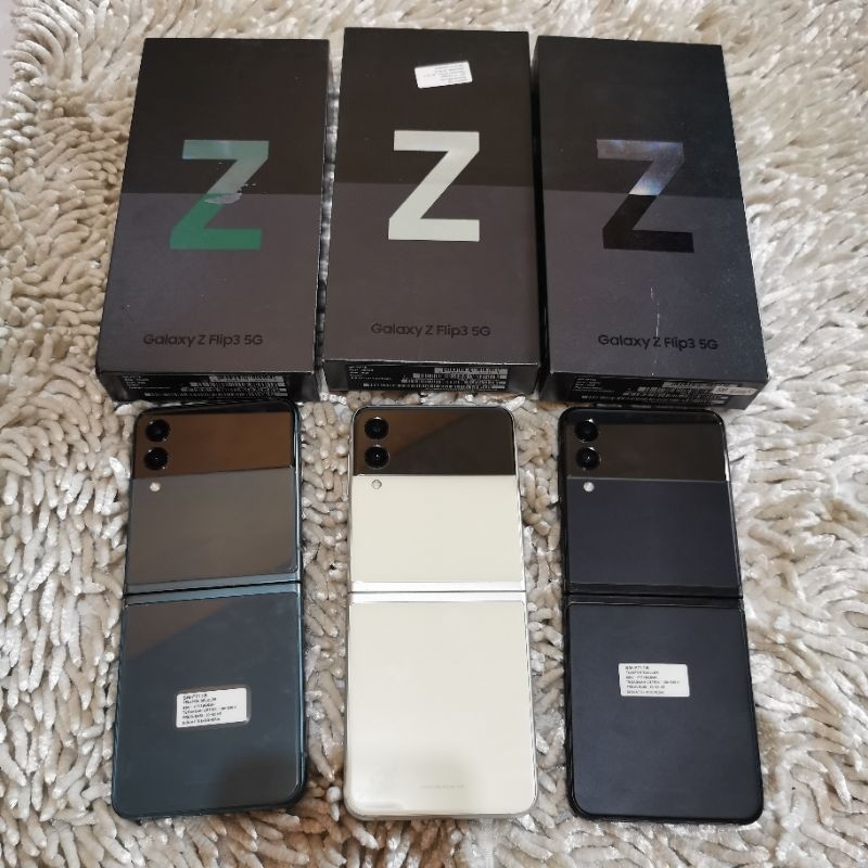 Samsung Z Flip 3 5G Ram 8 256GB Fulset Garansi Resmi