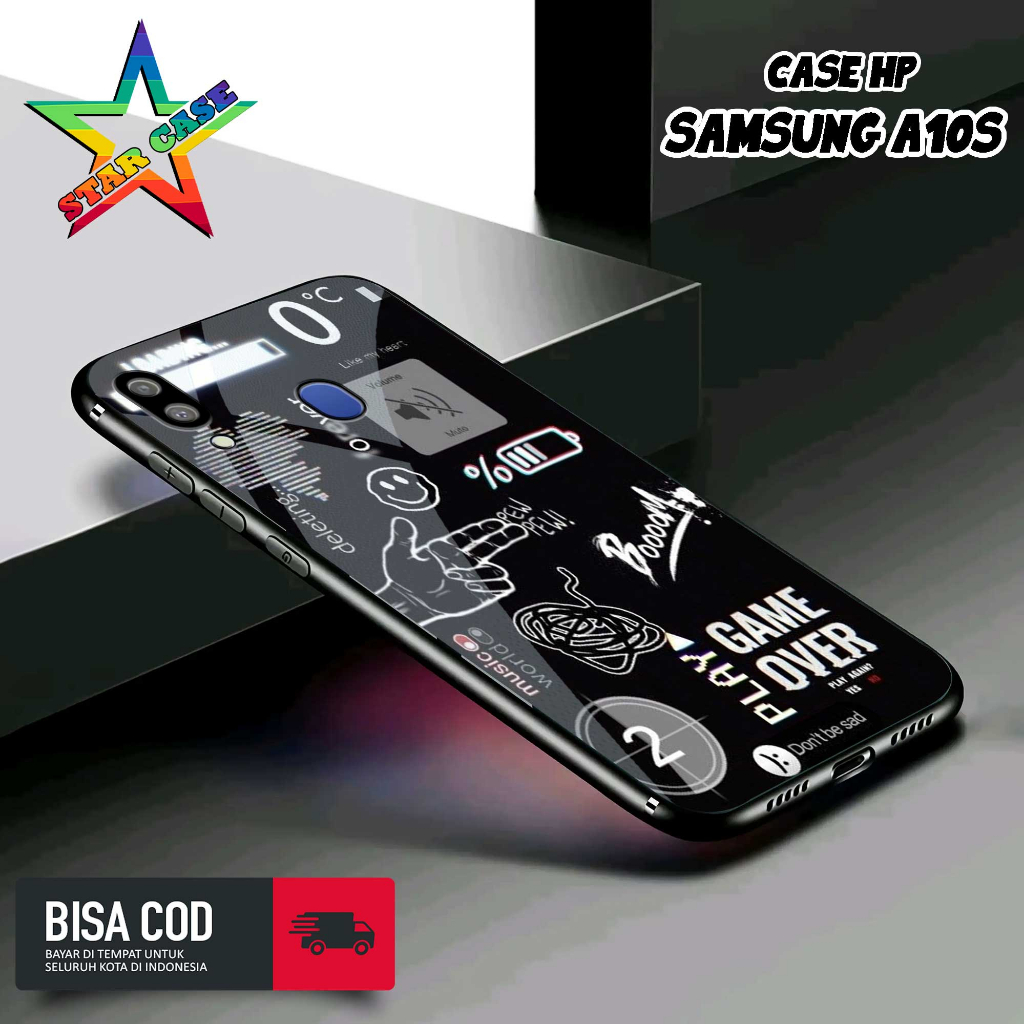 Case Samsung A10S Motif [NASA TICKET] Casing Samsung A10S TERBARU Hardcase Glossy Kilau 2D Case Hp S