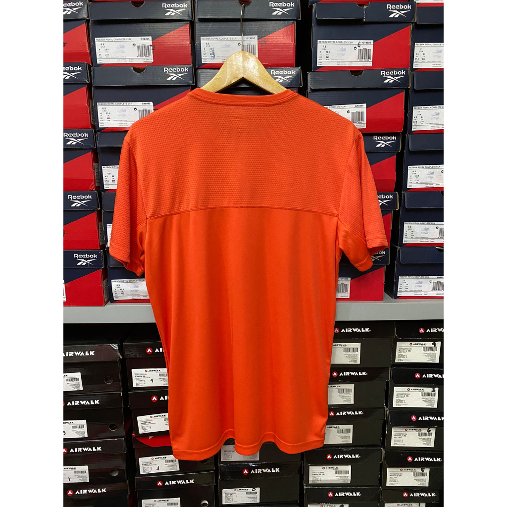 Reebok Men T-shirt REEX0P6MT10R Orange Clearence Sale 70% Kaos Pria Original