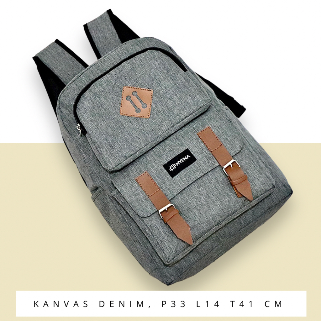 (PROMO) RANSEL TAS KANVAS TEBAL !!! TAS RANSEL PRIA BACKPACK SMG PUNGGUNG BAG SEKOLAH LAPTOP