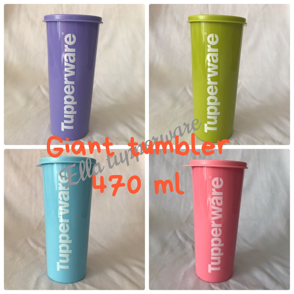 Gelas Botol Minum Giant Tumbler 470ml Limited Edition Original Tupperware