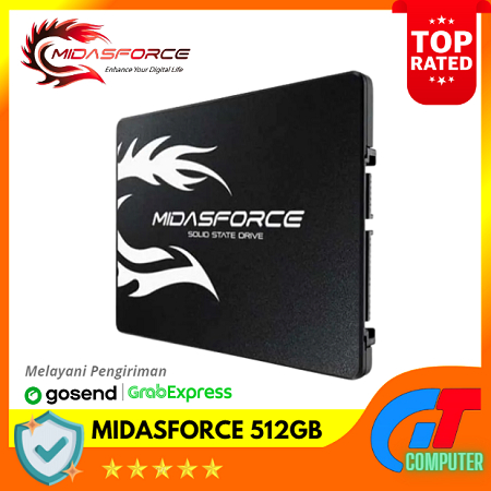 SSD 512GB MIDASFORCE SATA 3 6GB/s SUPER LIGHTNING