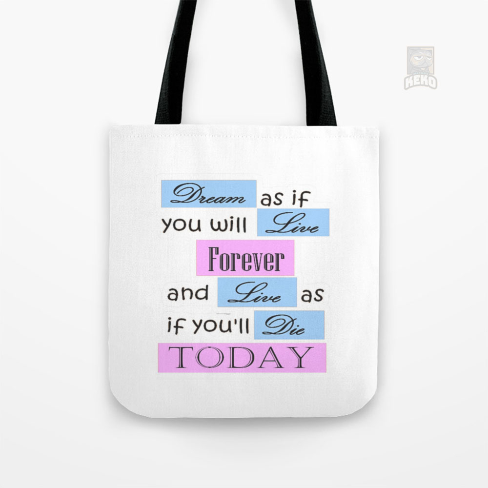 One Ok Rock Chaosmyth quote Tote Bag Kanvas