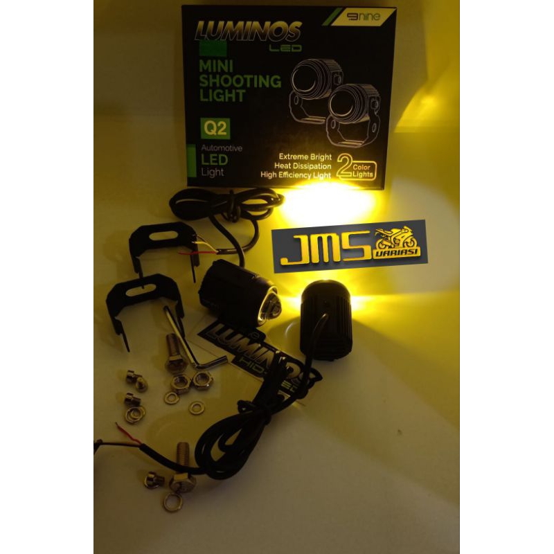 lampu tembak D2 laser mini driving bull aes universal nmax aerox pcx beat Vario Mio cb Vixion R15 ninja