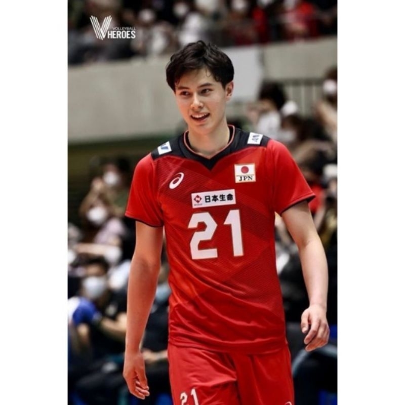 JERSEY VOLI ATASAN TIMNAS JEPANG